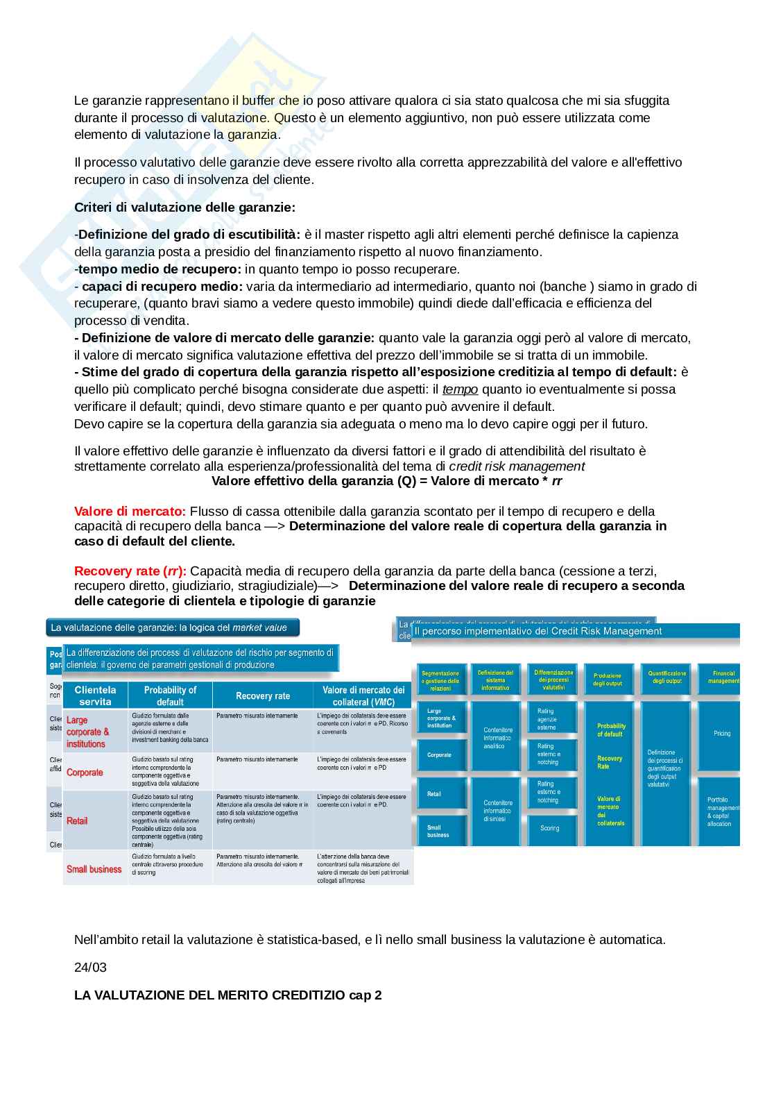 Appunti di corporate e investment banking Pag. 11