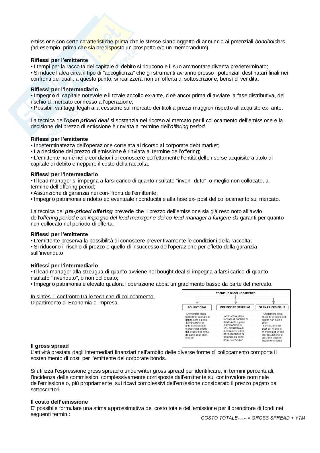 Appunti di corporate e investment banking Pag. 61
