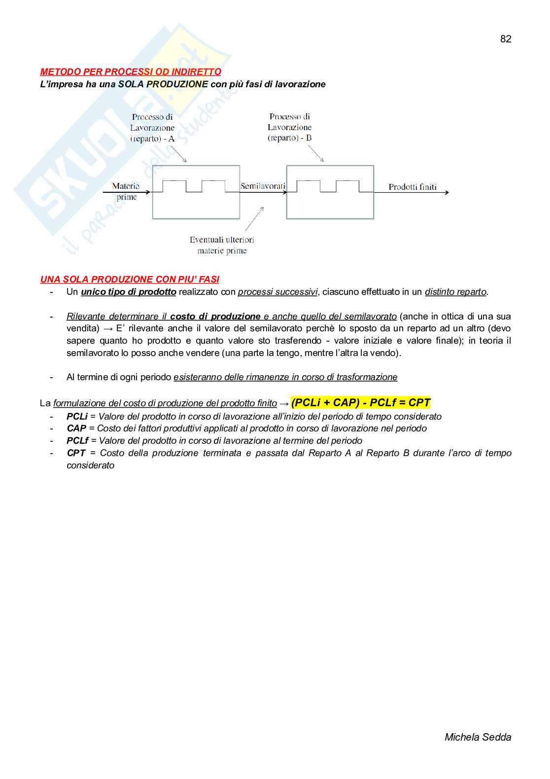 Analisi & Contabilità dei costi - parte 2 Pag. 11