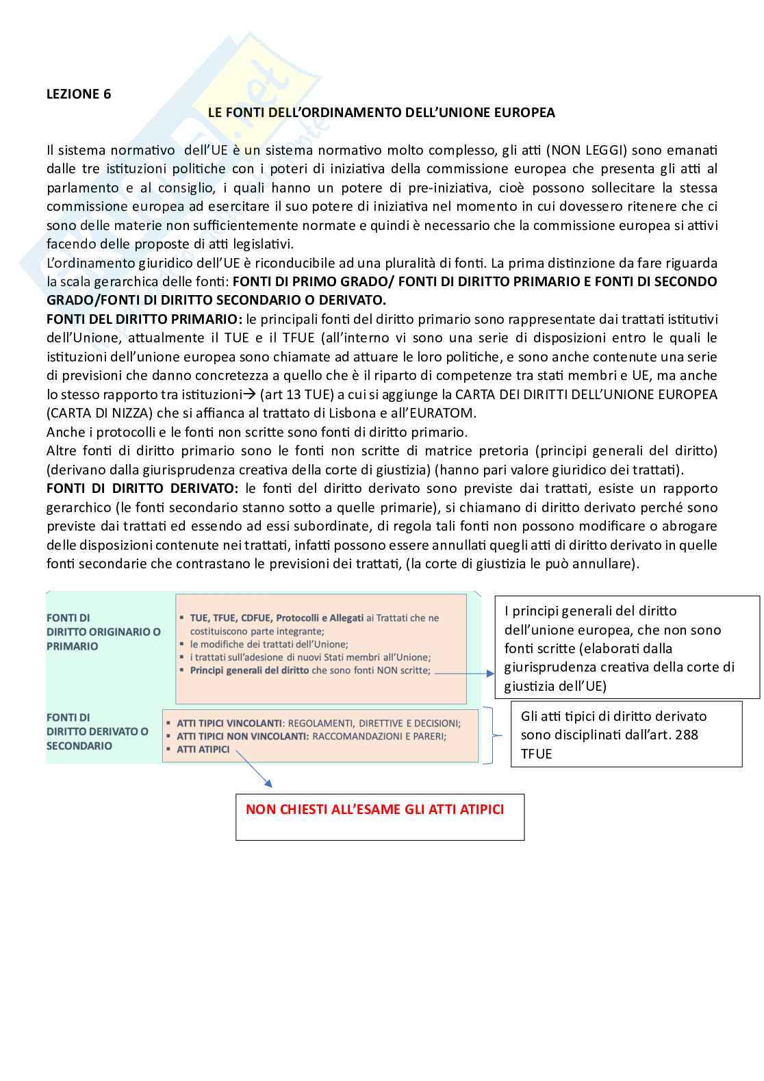 Diritto dell'Unione Europea Pag. 21