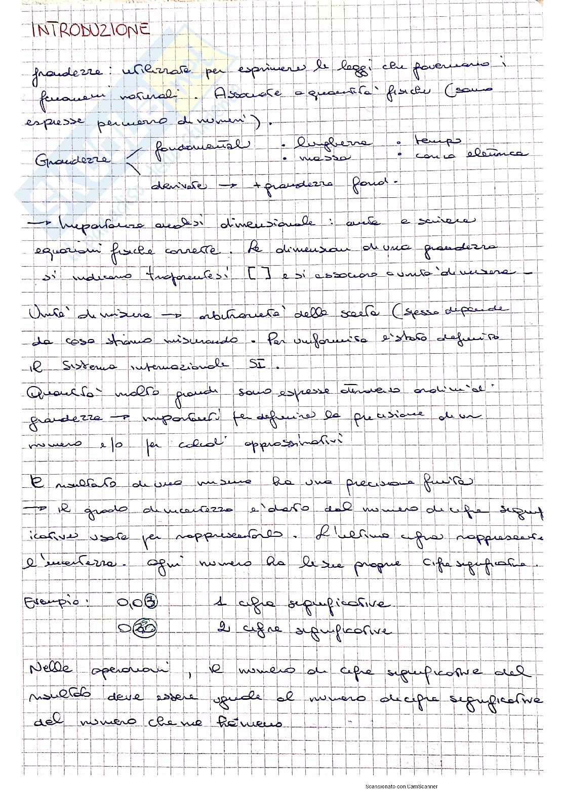 Corso di Fisica per biotecnologie Pag. 2