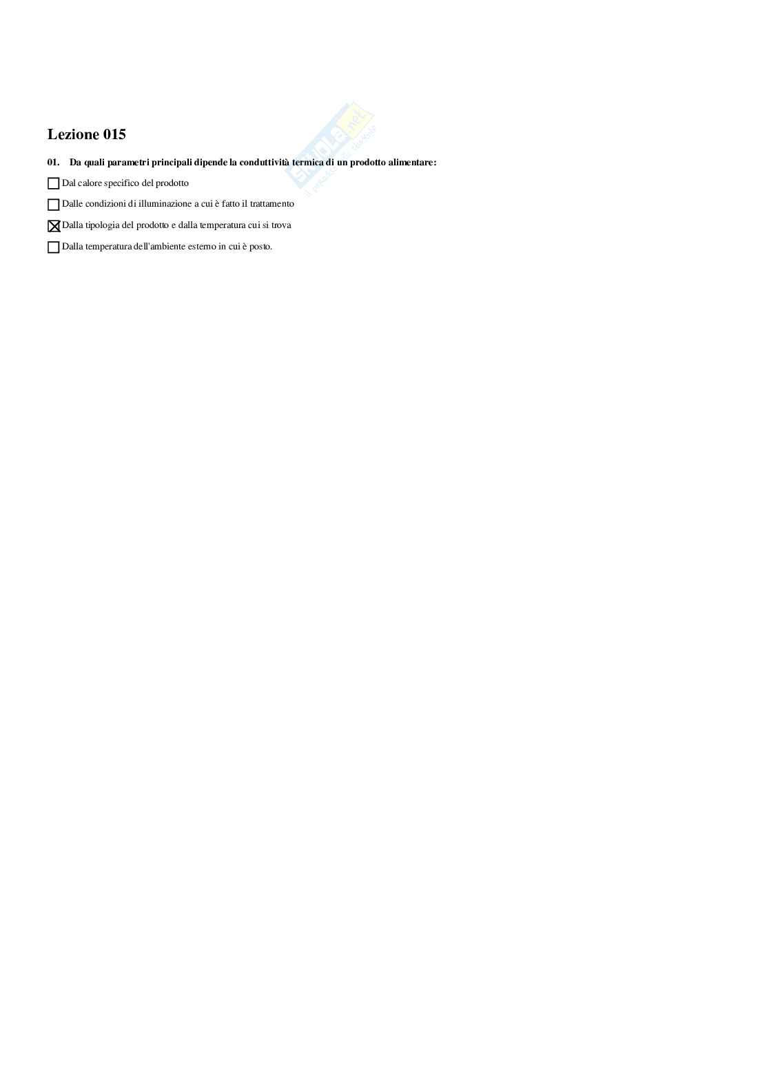 Paniere progettazione impianti - risposte multiple Pag. 11