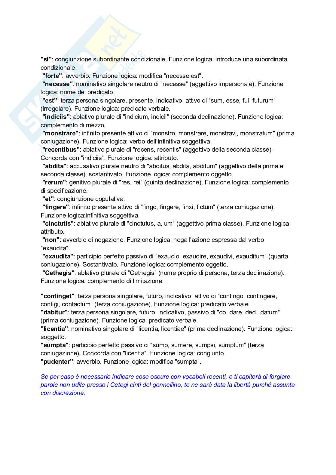 Orazio, Ars Poetica, vv. 1-118 Pag. 16