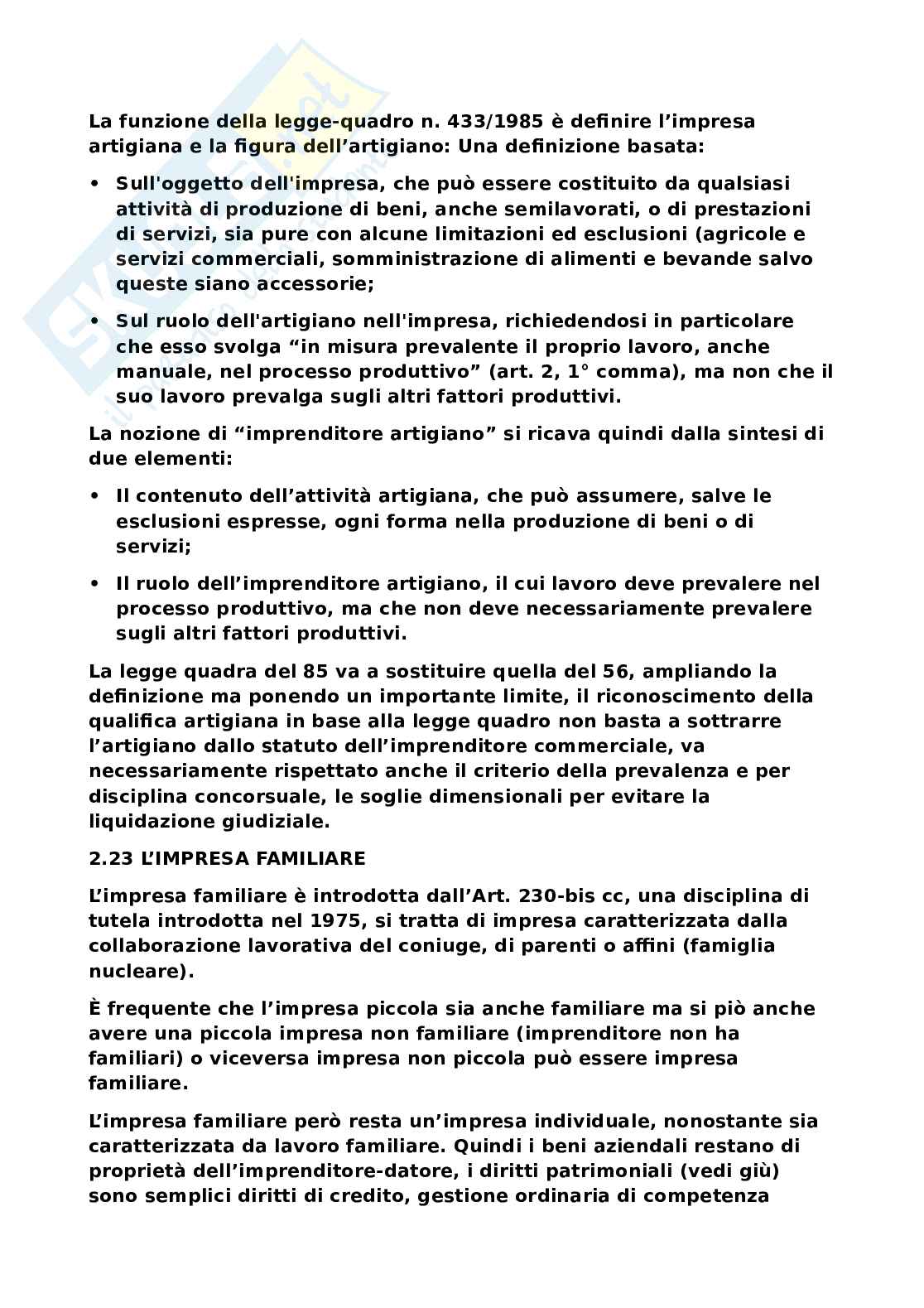 Diritto commerciale, parte 3 Pag. 1