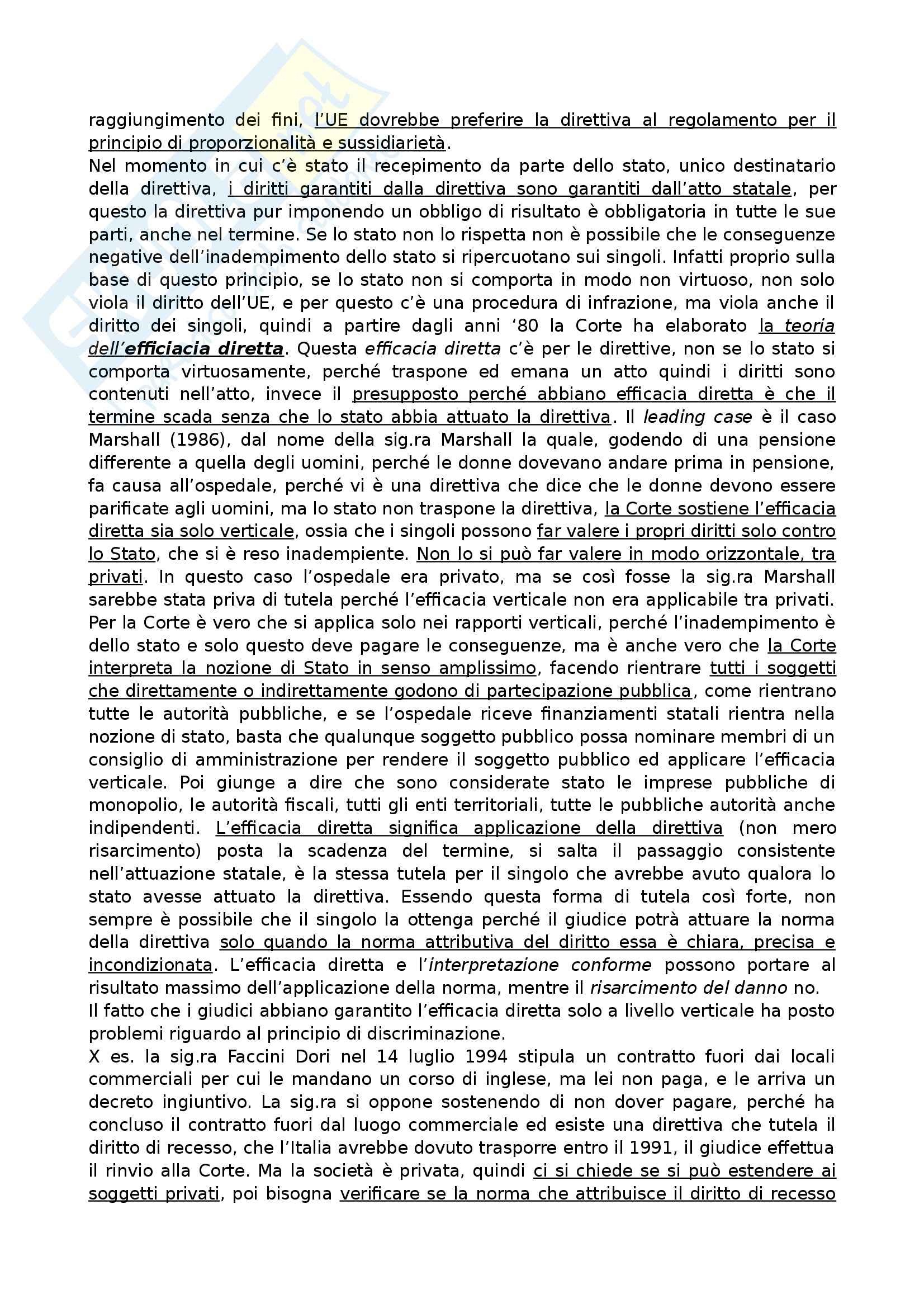 Diritto dell Unione Europea Pag. 56