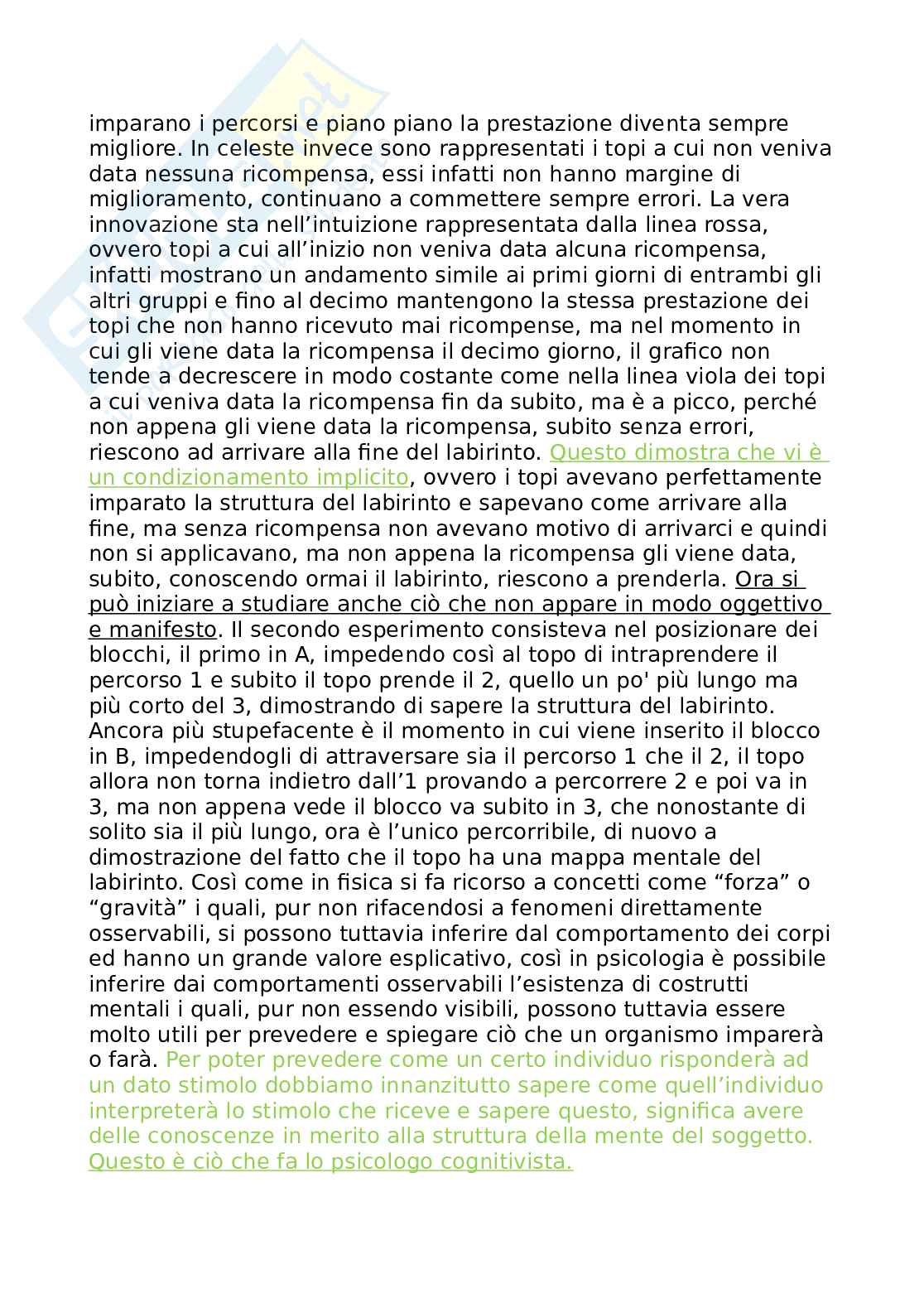 Psicologia cognitiva Pag. 31