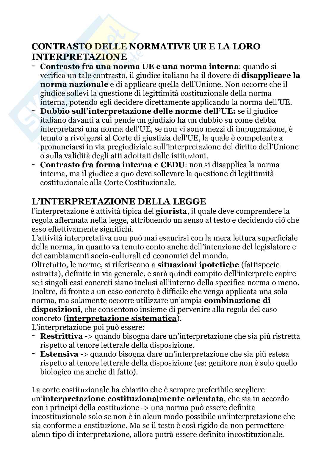 Riassunto esame diritto privato, Prof. Del Prato Enrico Elio, libro consigliato Le basi del diritto civile , Del prato  Pag. 6