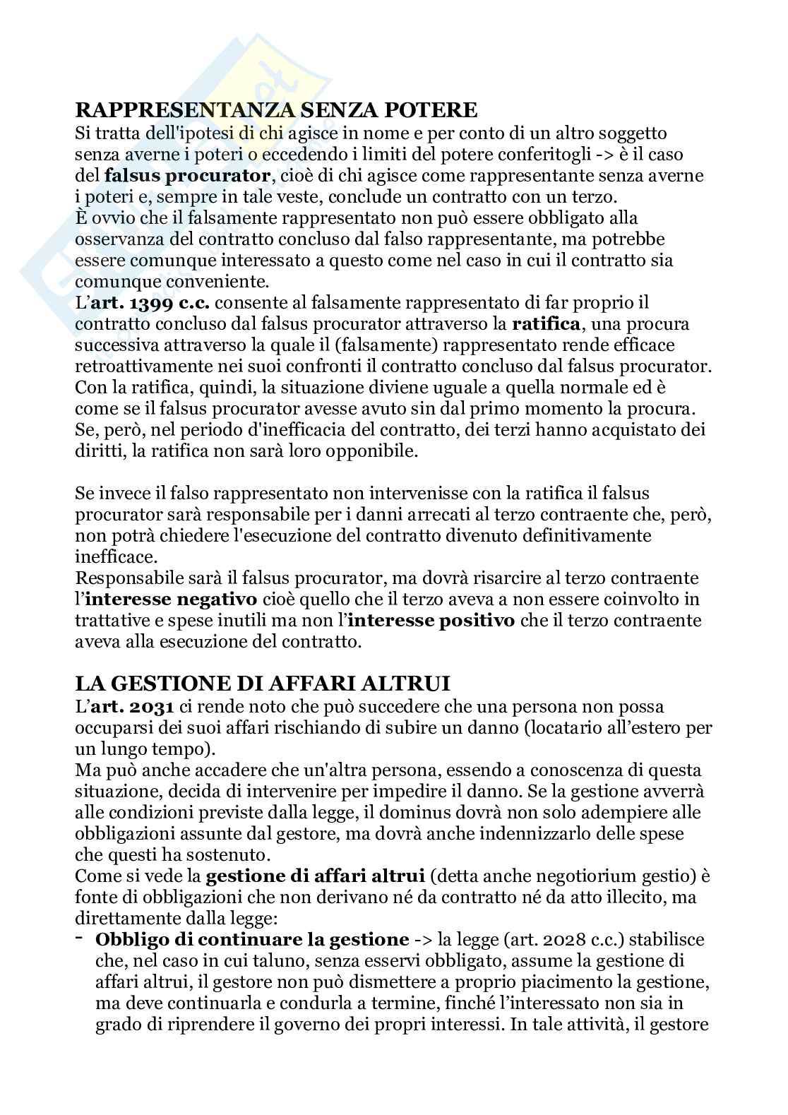 Riassunto esame diritto privato, Prof. Del Prato Enrico Elio, libro consigliato Le basi del diritto civile , Del prato  Pag. 86