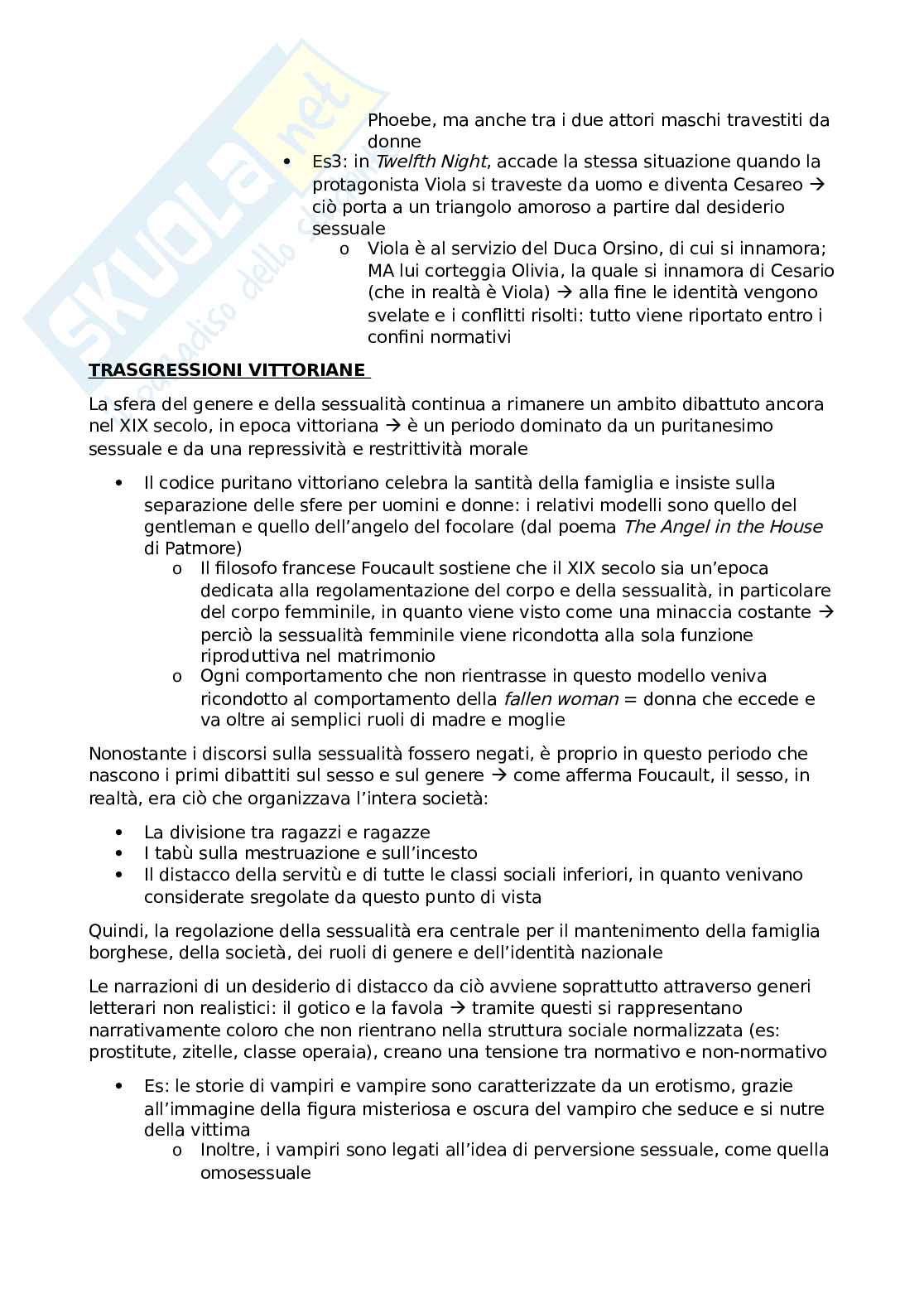Appunti di Letteratura inglese basato sul libro consigliato: Letterature e culture inglesi  Pag. 16