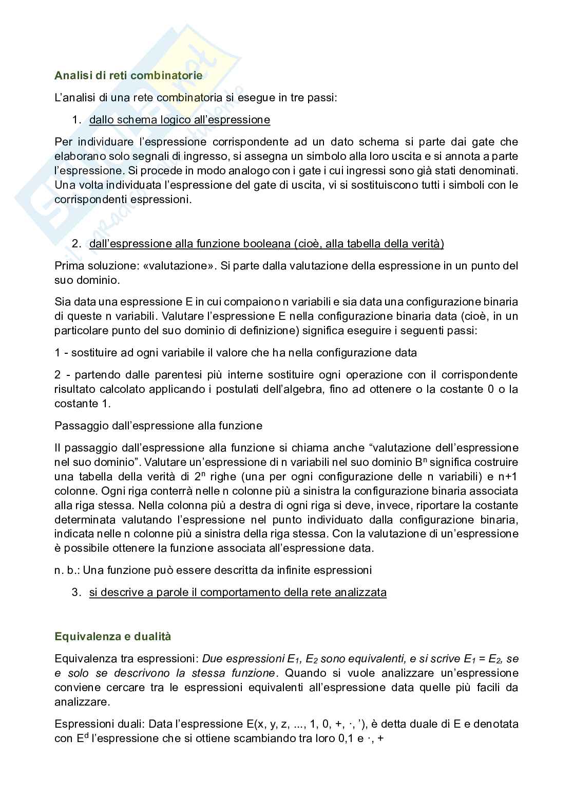 Appunti corso Reti logiche Pag. 11