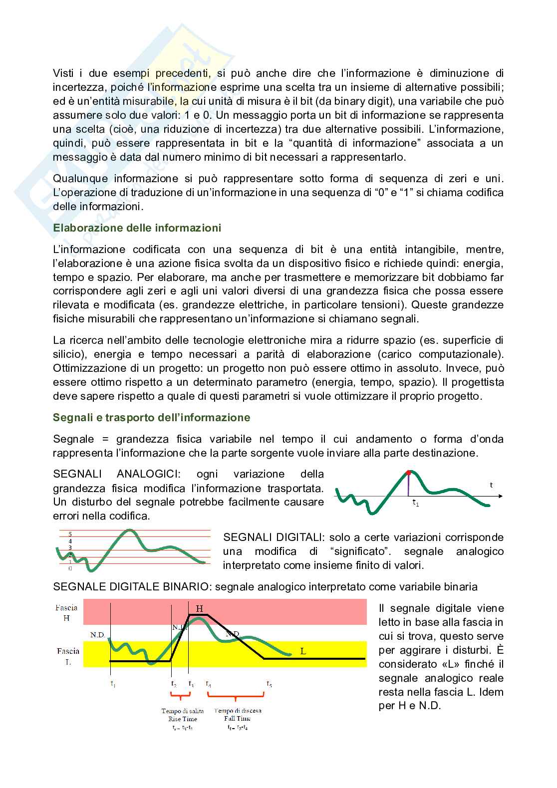 Appunti corso Reti logiche Pag. 2