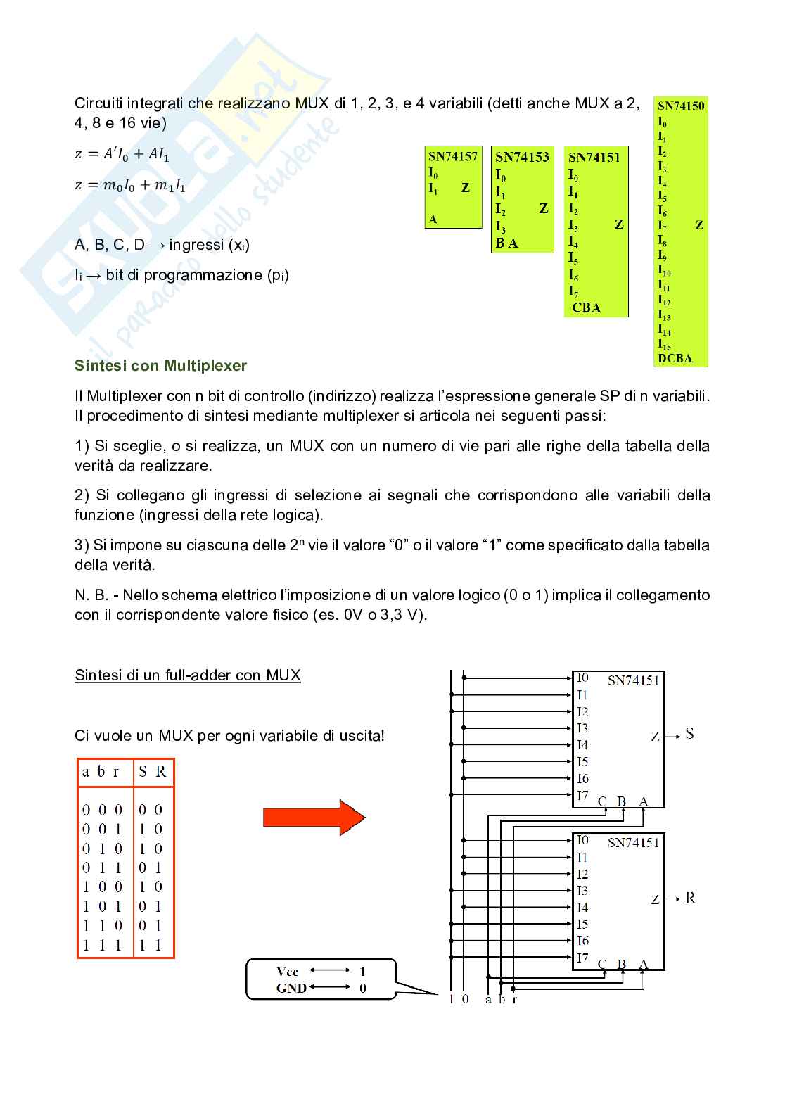 Appunti corso Reti logiche Pag. 41