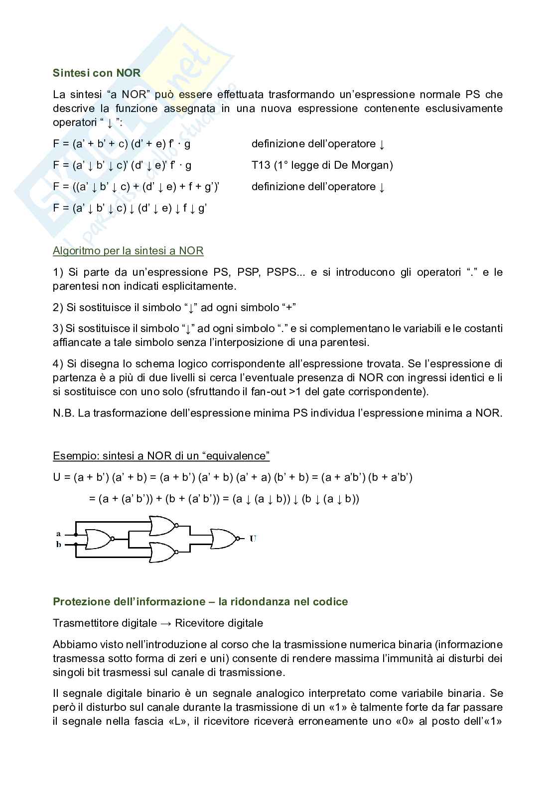 Appunti corso Reti logiche Pag. 51