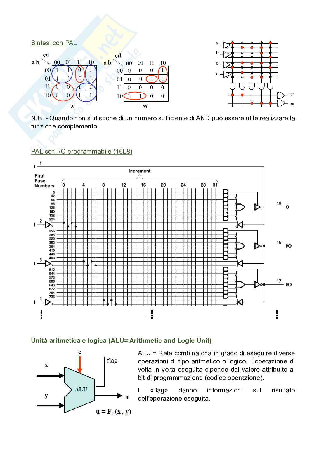 Appunti corso Reti logiche Pag. 61