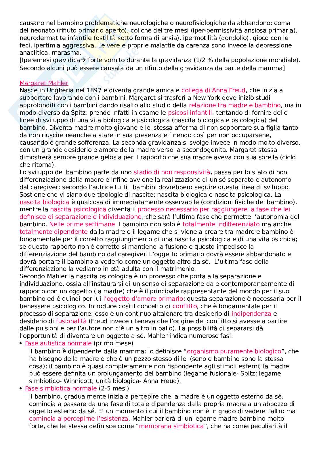 Appunti completi esame Psicologia dinamica Pag. 31