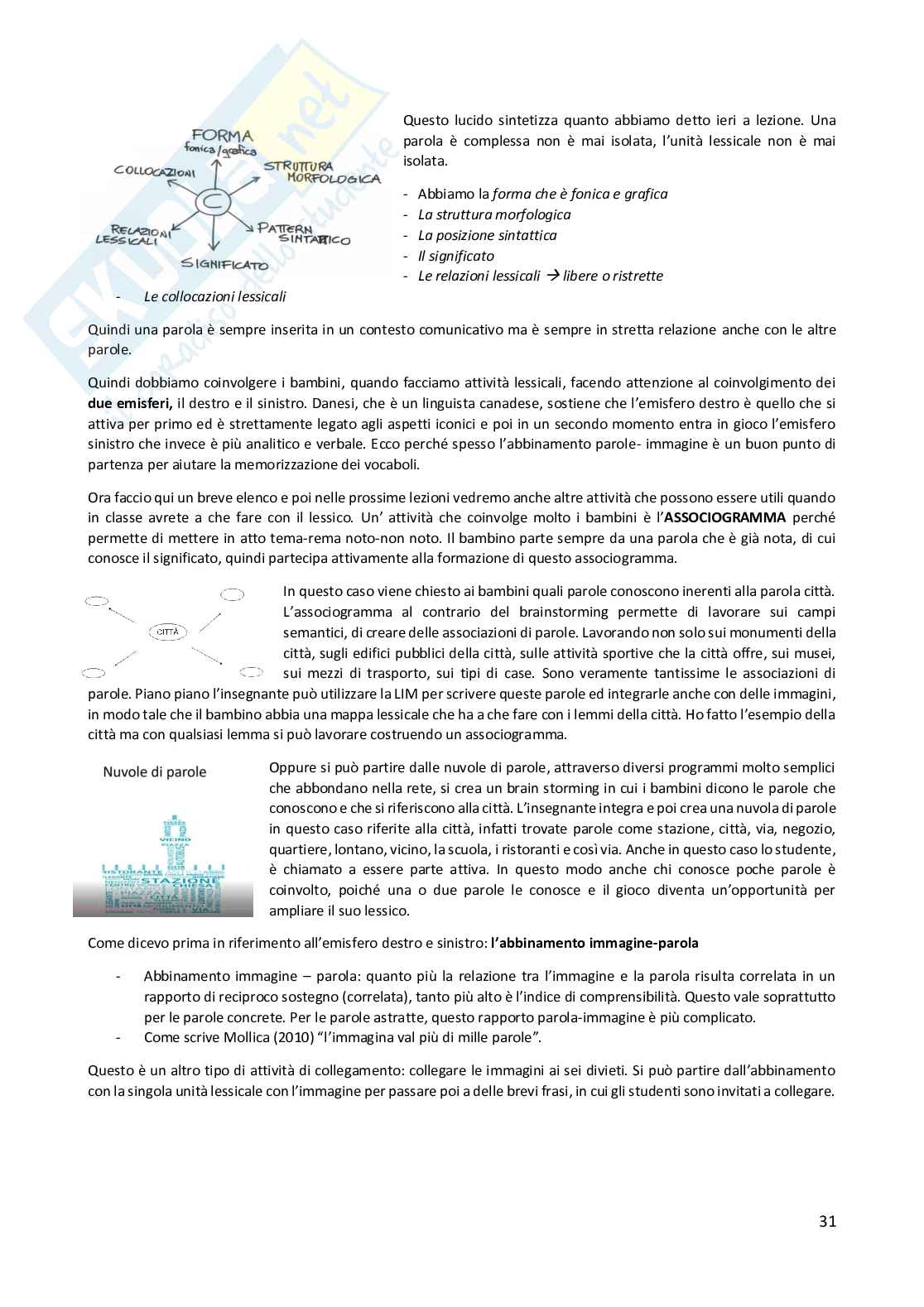 Appunti corso Didattica Italiana Pag. 31