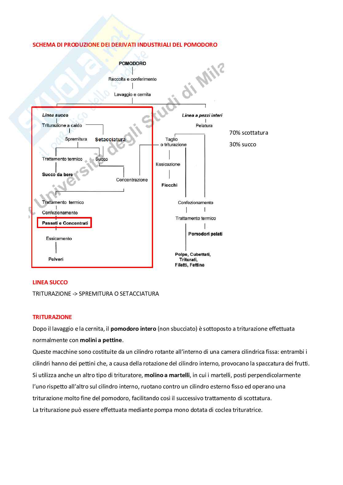 Appunti di tecnologia delle conserve di origine vegetale con domande Pag. 71