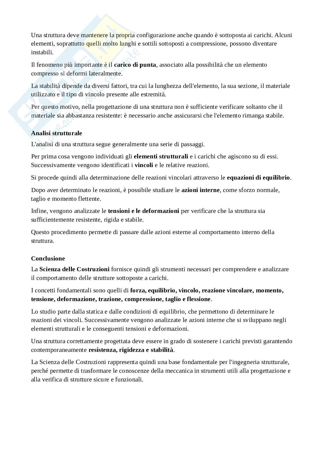 Scienze delle costruzioni Pag. 6
