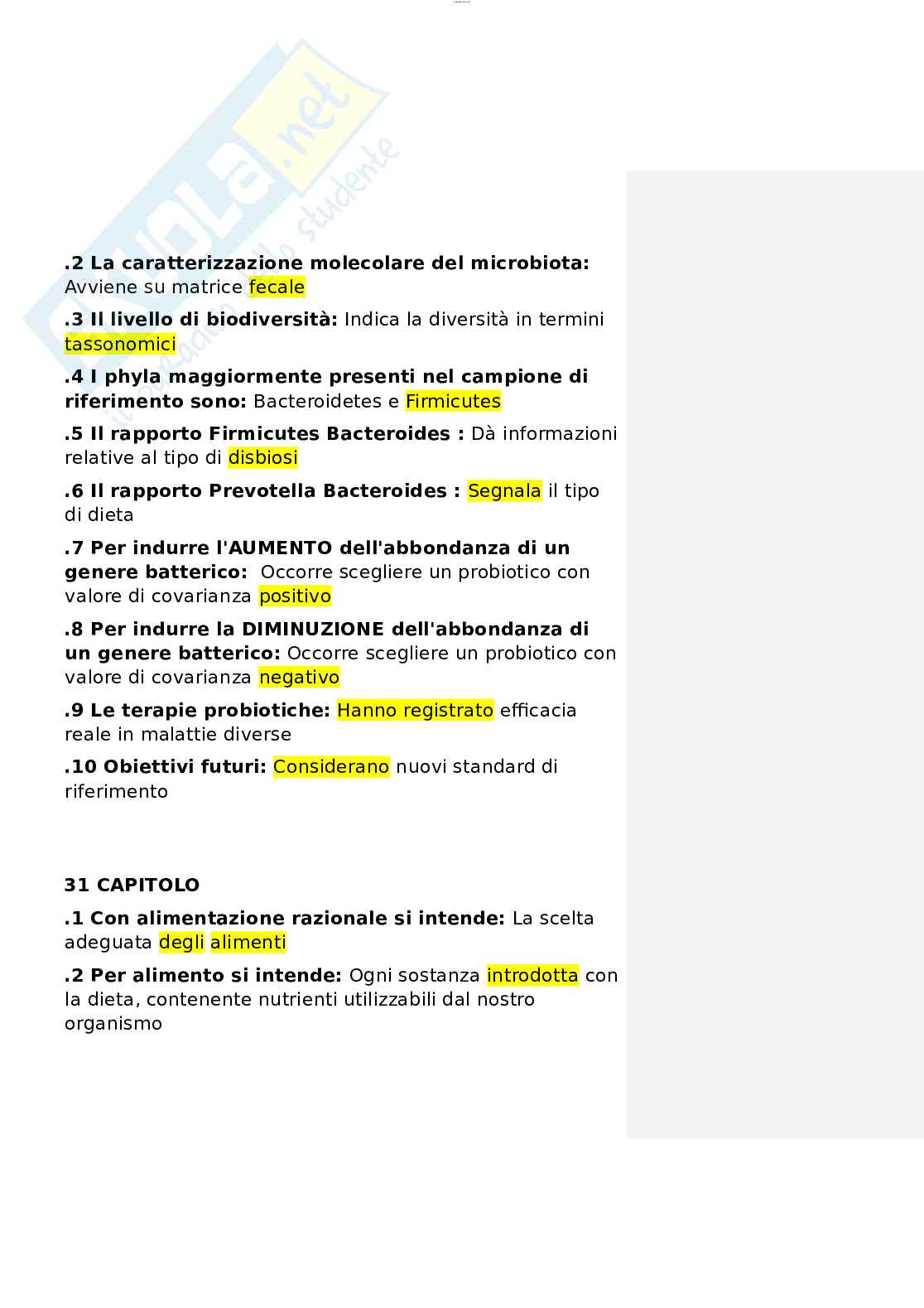 Paniere esame Nutrizione ed Endocrinologia Pag. 26