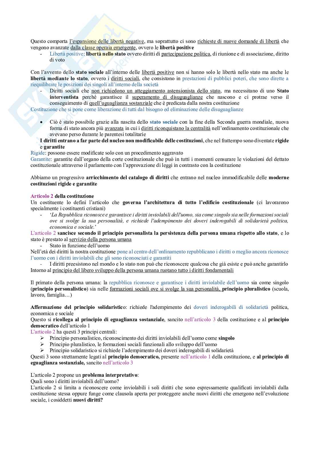 Riassunto esame Diritto pubblico, Prof. Colapietro Carlo, libro consigliato Diritto pubblico per l’economia e gli studi sociali, Colapietro, Barone, Serges Pag. 76