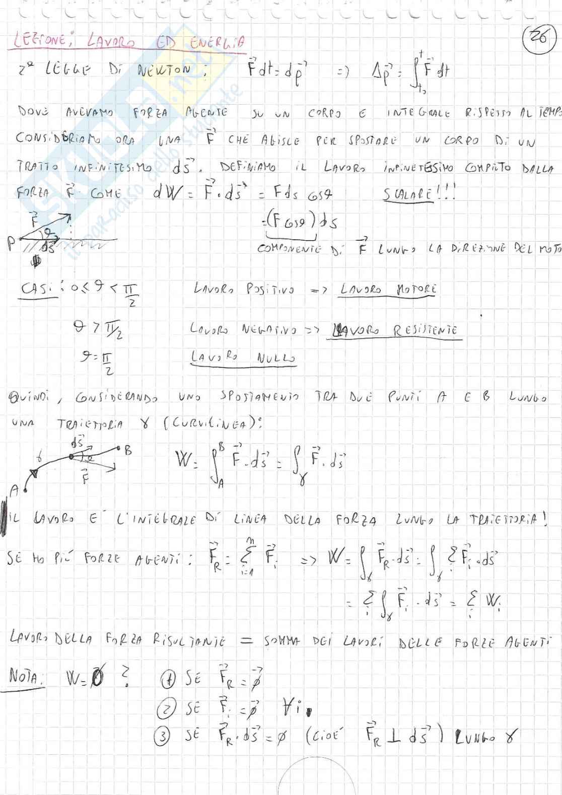 Energia e lavoro  Pag. 1