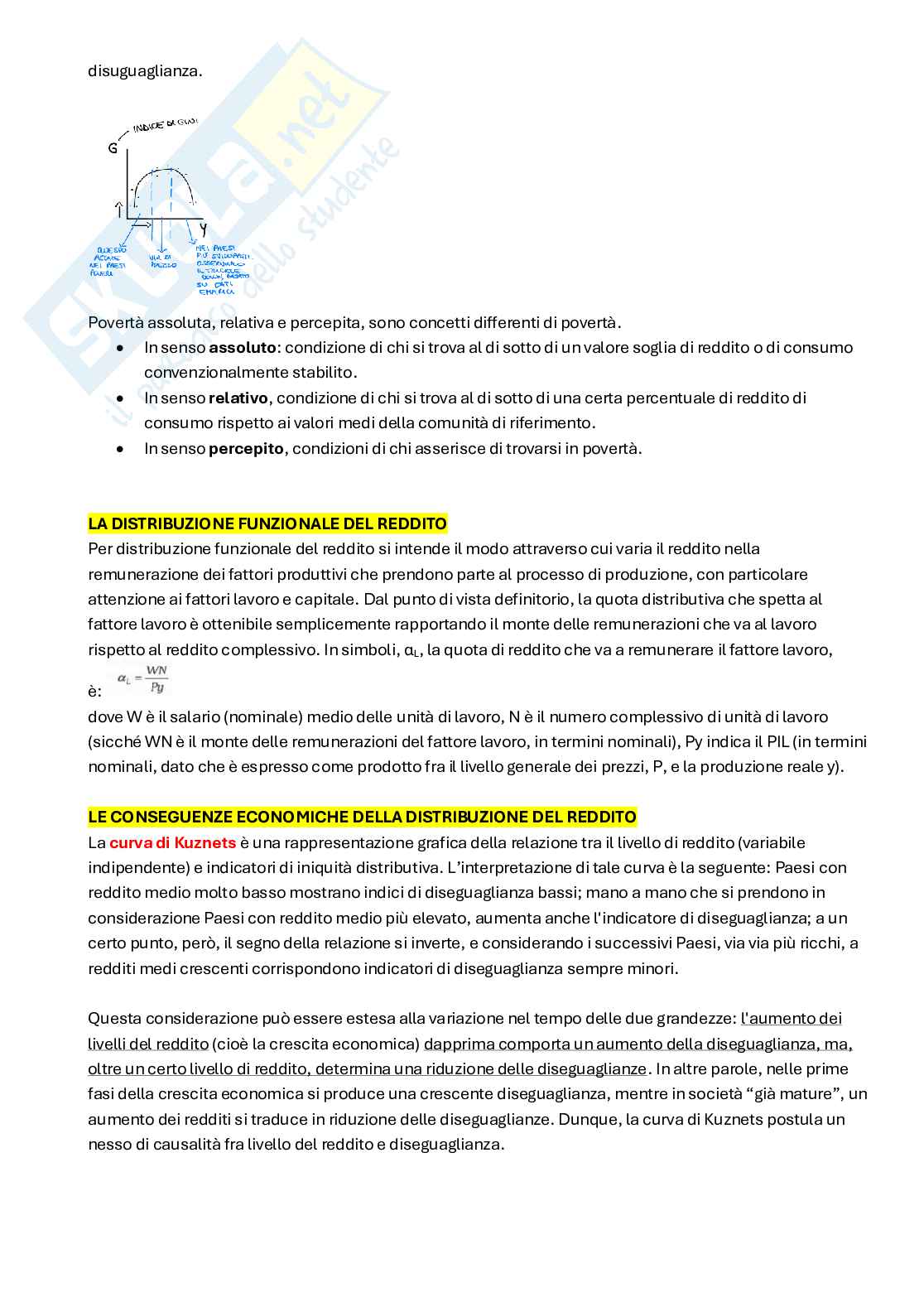 Appunti Politica economica Pag. 21