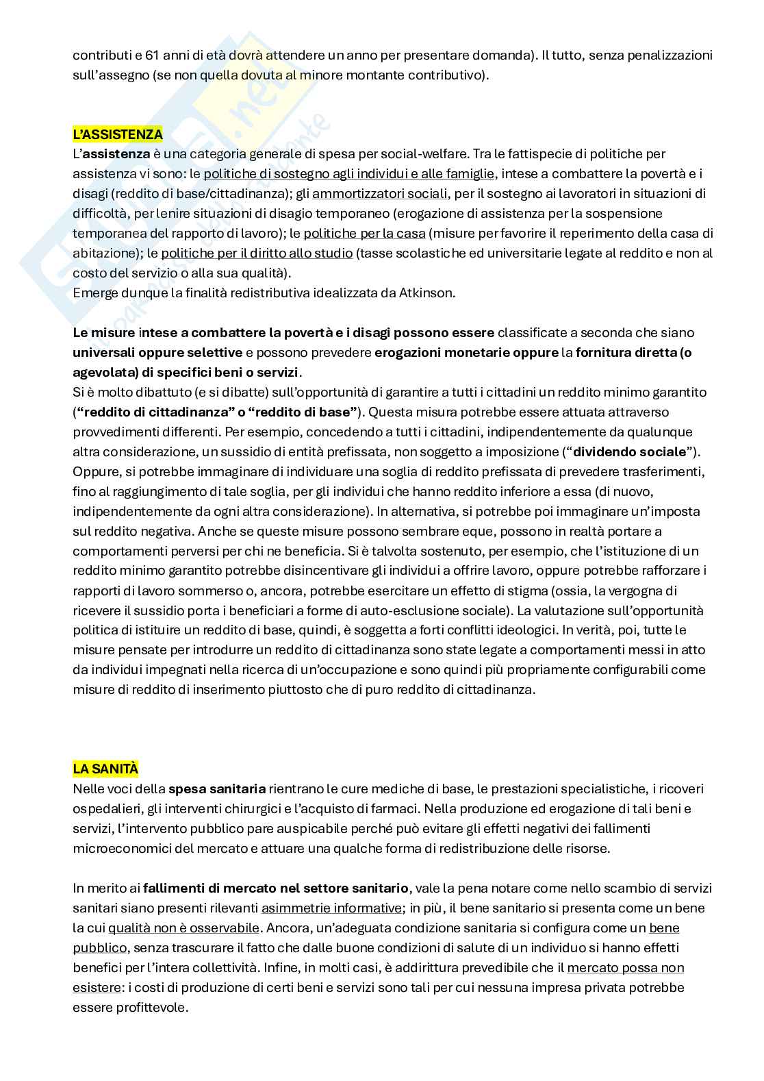 Appunti Politica economica Pag. 26