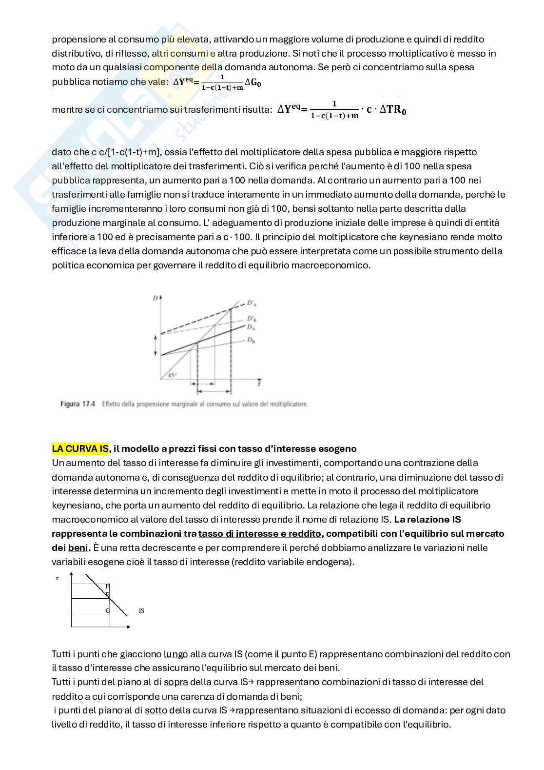 Appunti Politica economica Pag. 31