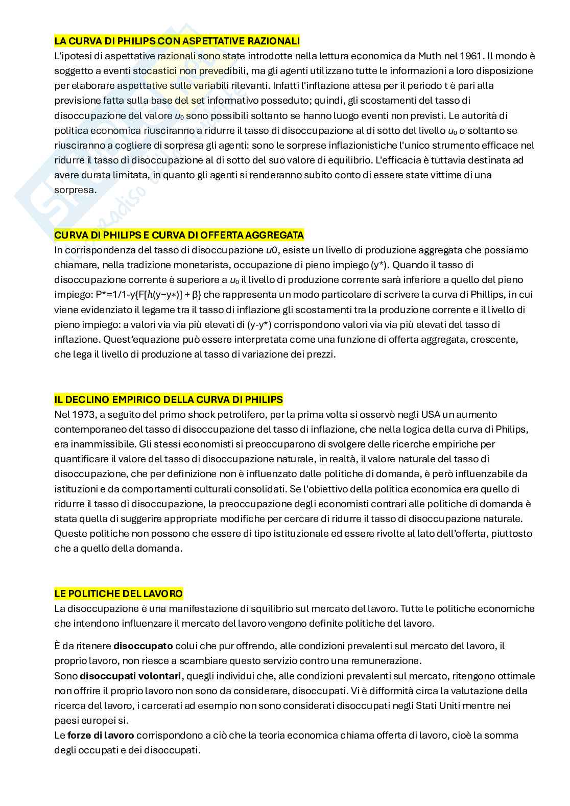 Appunti Politica economica Pag. 41