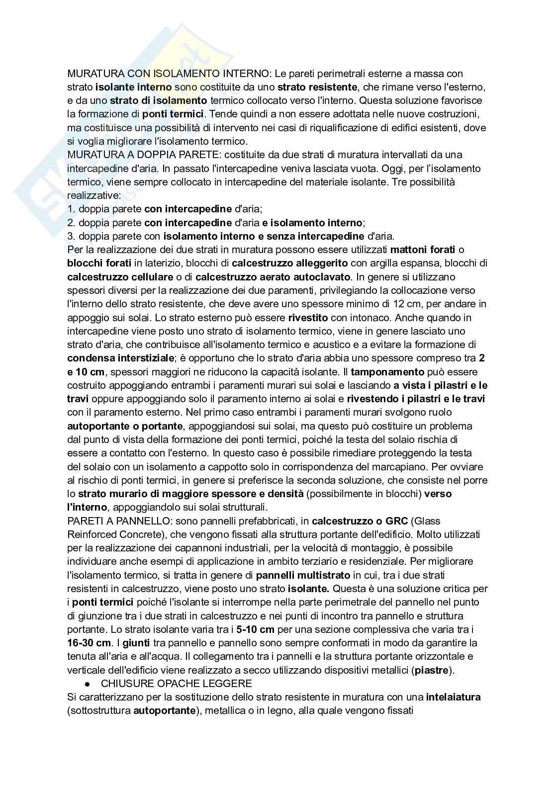 Riassunto esame Fondamenti di tecnologia dell'architettura, Prof. Battistella Alessio Dionigi, libro consigliato Tecniche e architettura, Campioli, Lavagna Pag. 56