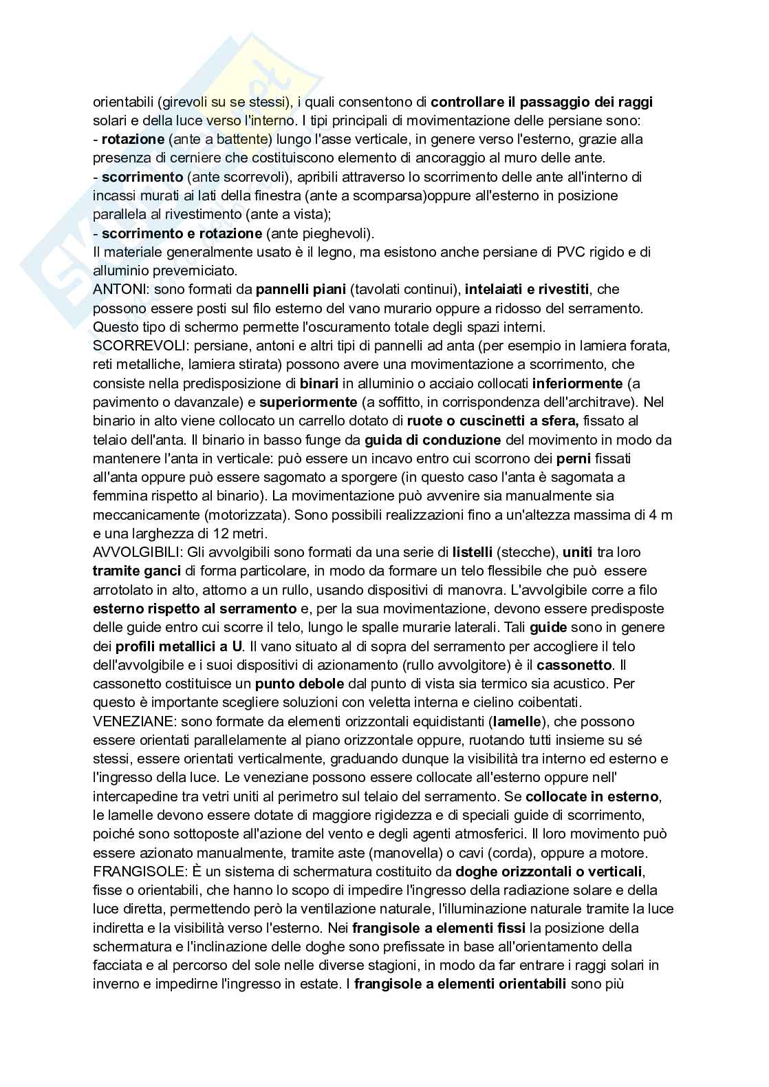 Riassunto esame Fondamenti di tecnologia dell'architettura, Prof. Battistella Alessio Dionigi, libro consigliato Tecniche e architettura, Campioli, Lavagna Pag. 66