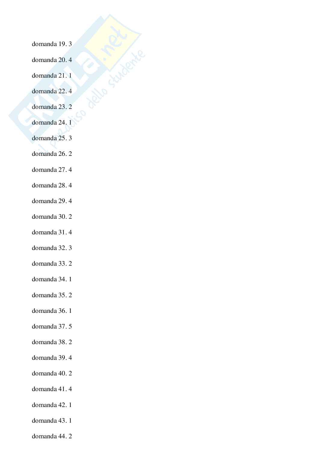 1997 Veterinaria:  test di ammissione Pag. 31