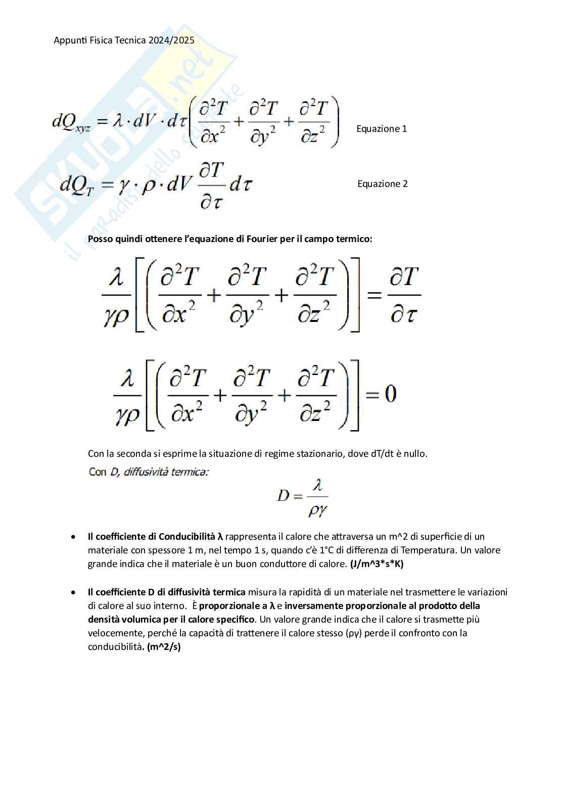 Fisica tecnica Pag. 2