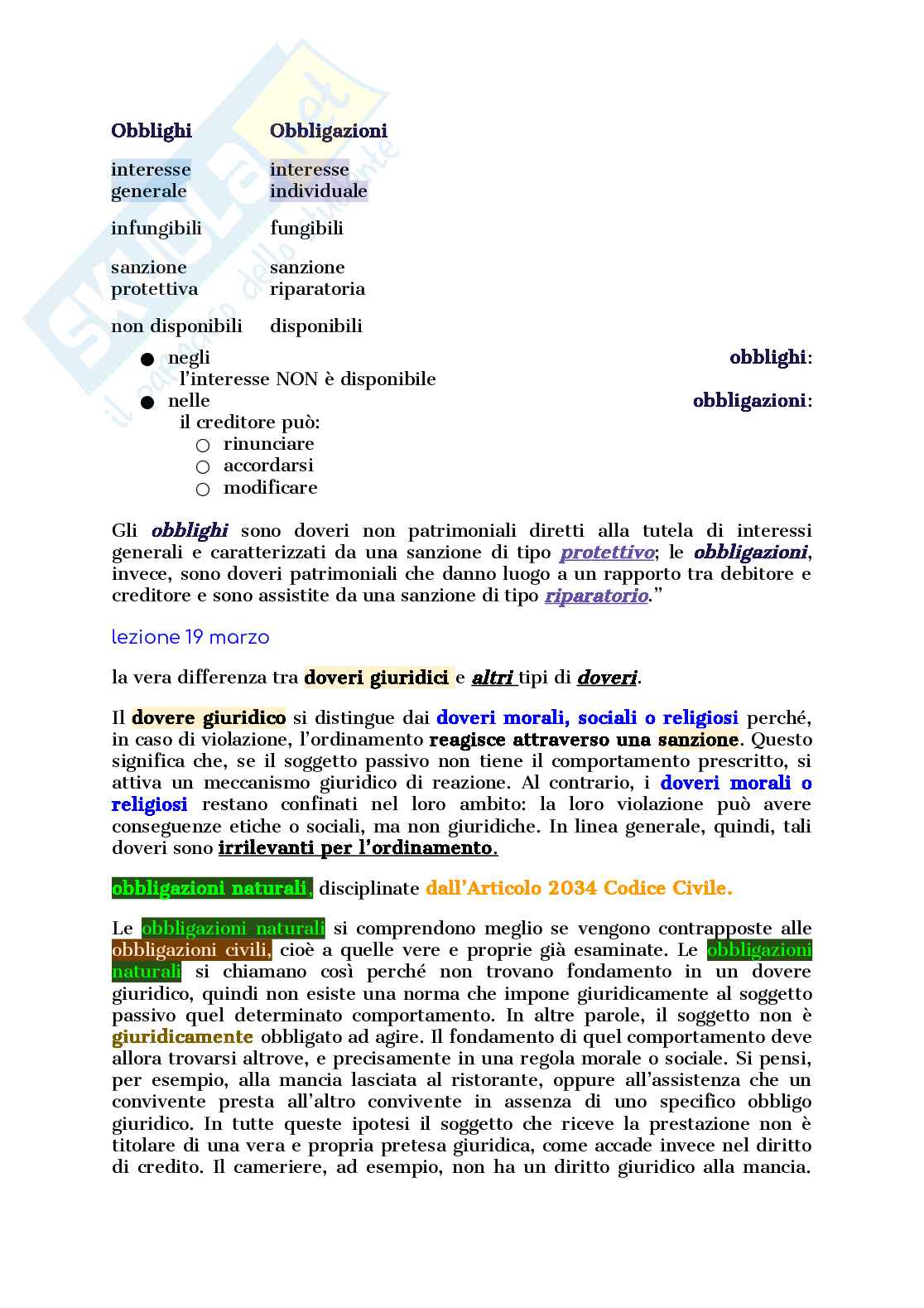 Riassunto esame Diritto del Lavoro ed Elementi di Previdenza Sociale, Prof. Quadri Enrico, libro consigliato Diritto privato, Bocchini, Quadri Pag. 26