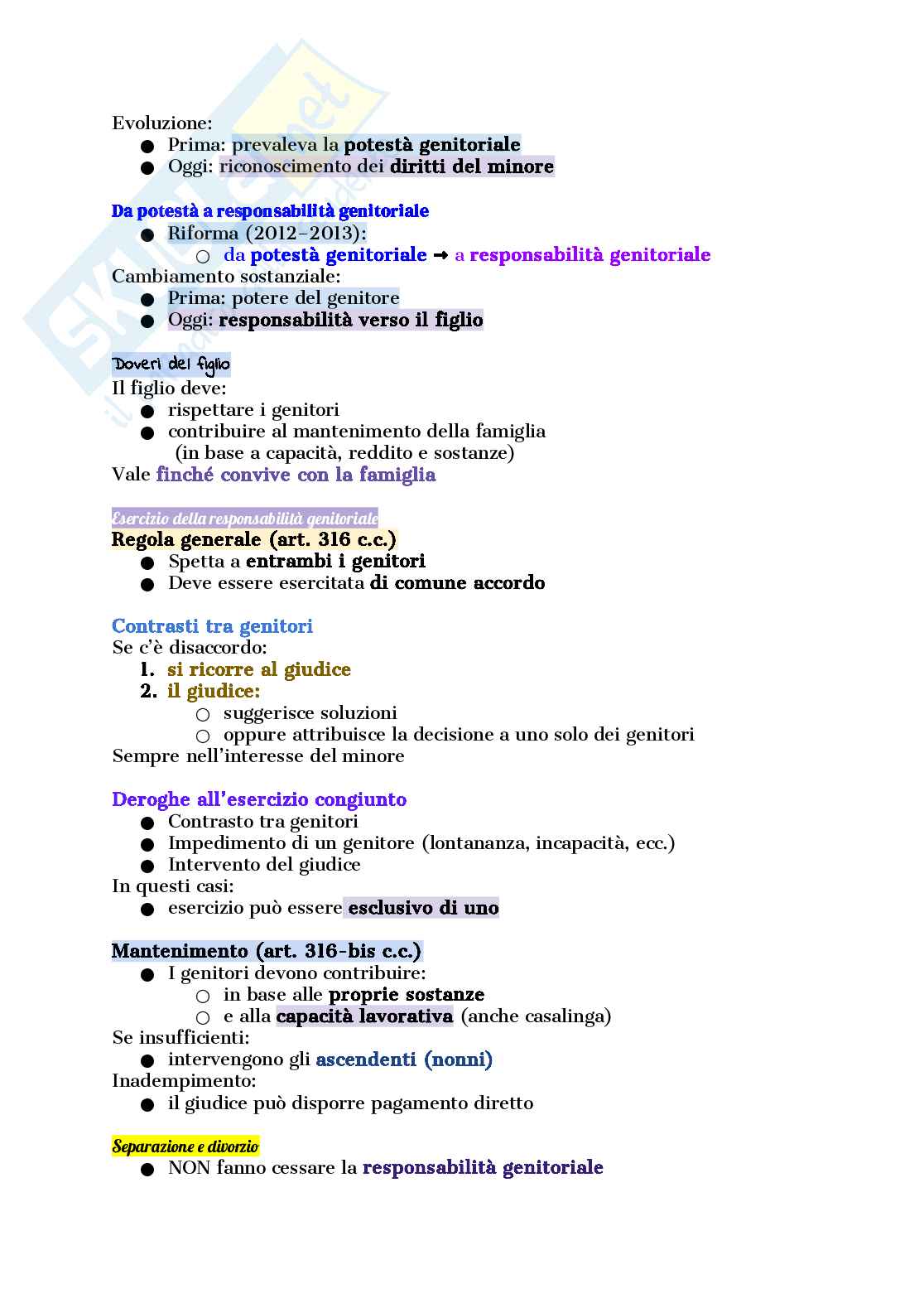 Riassunto esame Diritto del Lavoro ed Elementi di Previdenza Sociale, Prof. Quadri Enrico, libro consigliato Diritto privato, Bocchini, Quadri Pag. 46