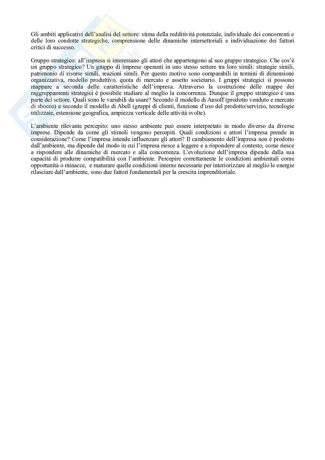 Appunti Economia e gestione delle imprese Pag. 6
