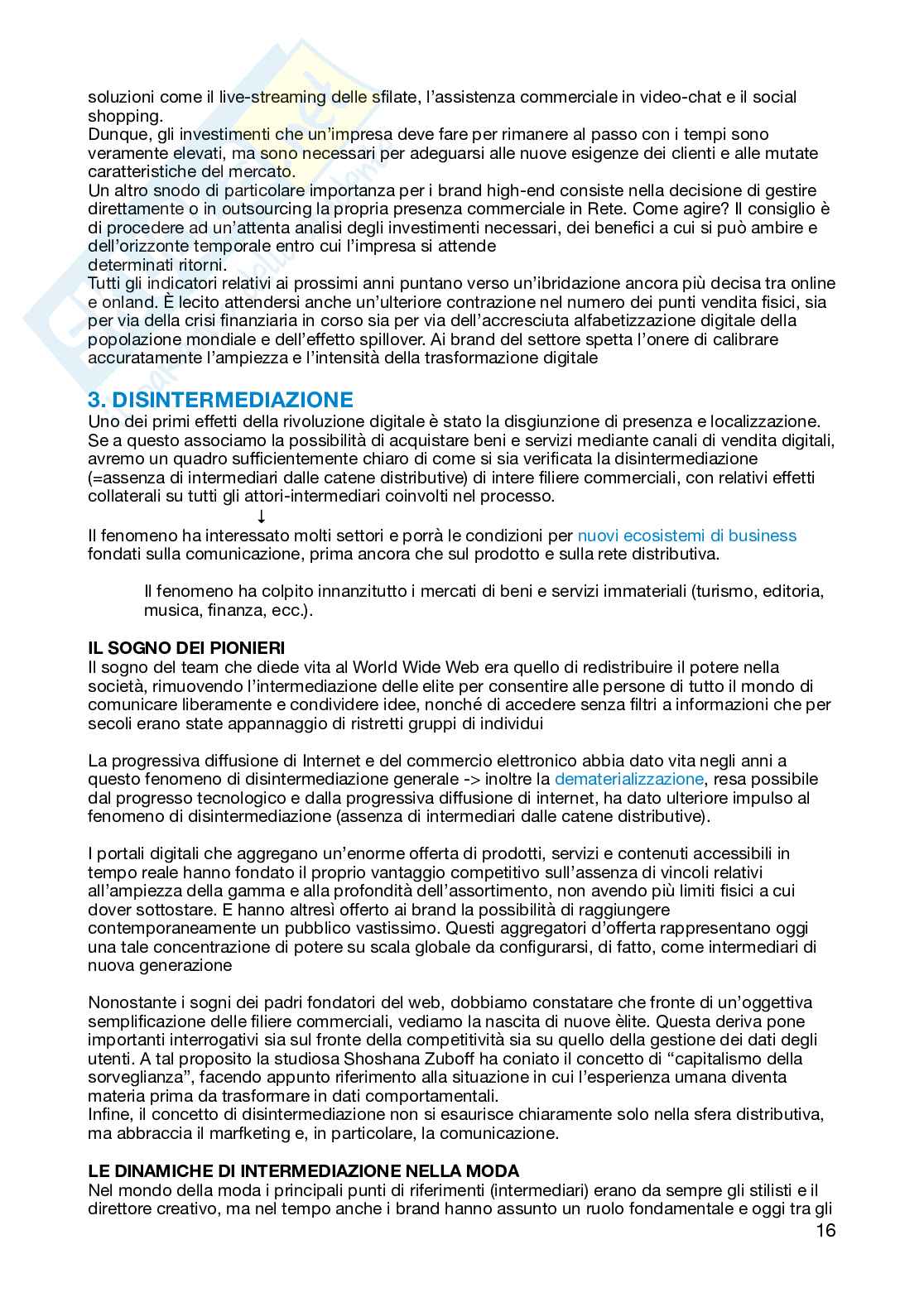 Appunti per l'esame del corso opzionale di Fashion Communication   Pag. 16