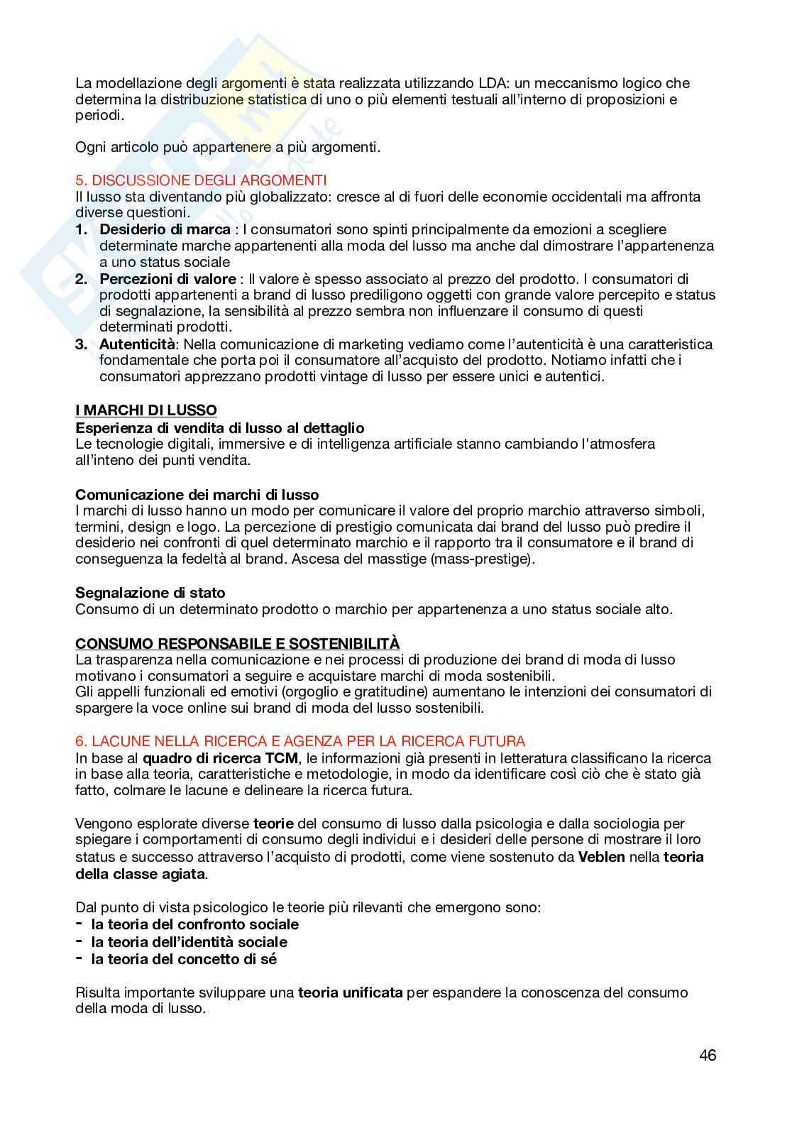 Appunti per l'esame del corso opzionale di Fashion Communication   Pag. 46