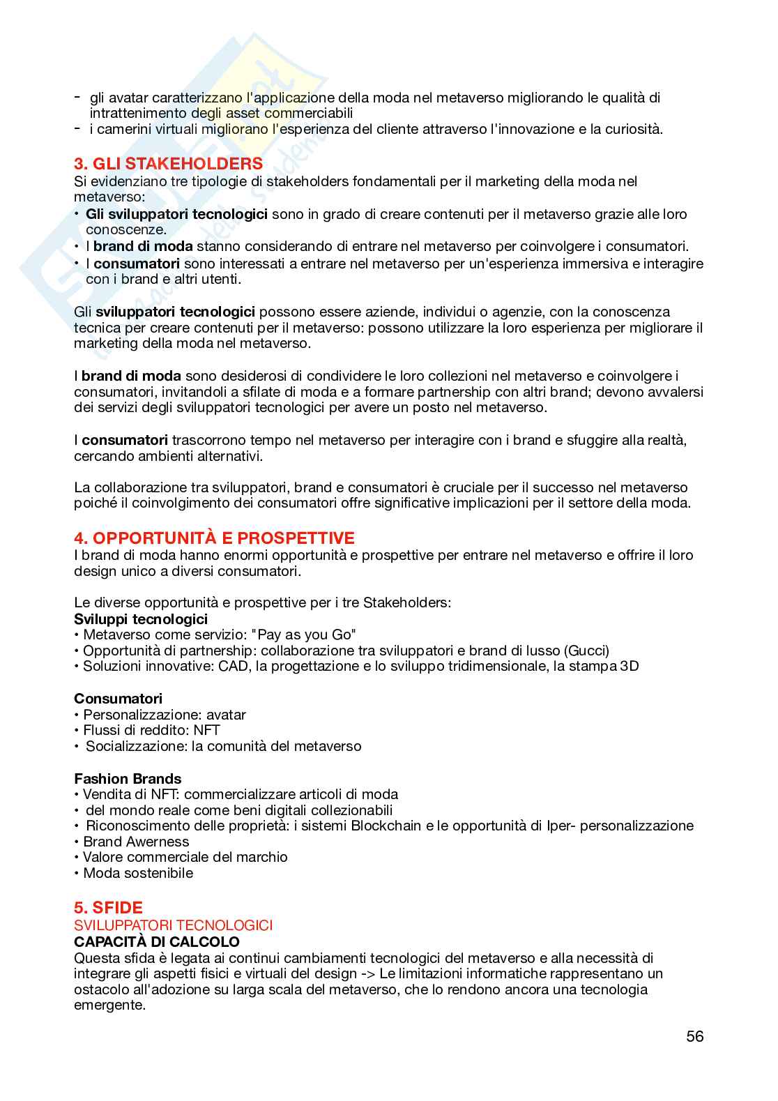 Appunti per l'esame del corso opzionale di Fashion Communication   Pag. 56