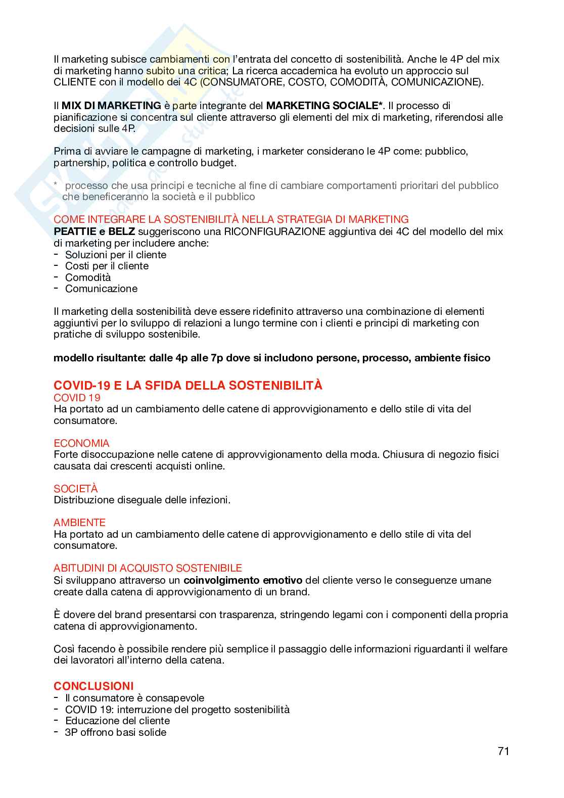 Appunti per l'esame del corso opzionale di Fashion Communication   Pag. 71