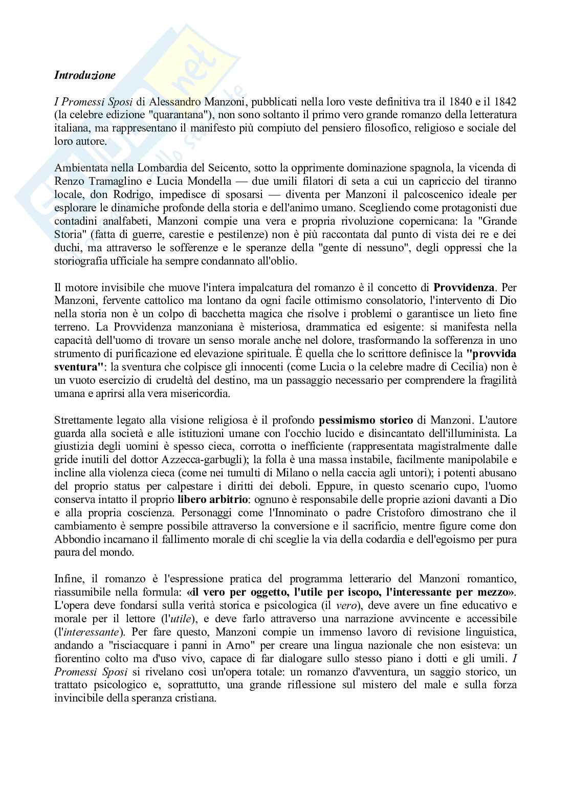 Promessi Sposi -  tutti i 38 capitoli Pag. 1