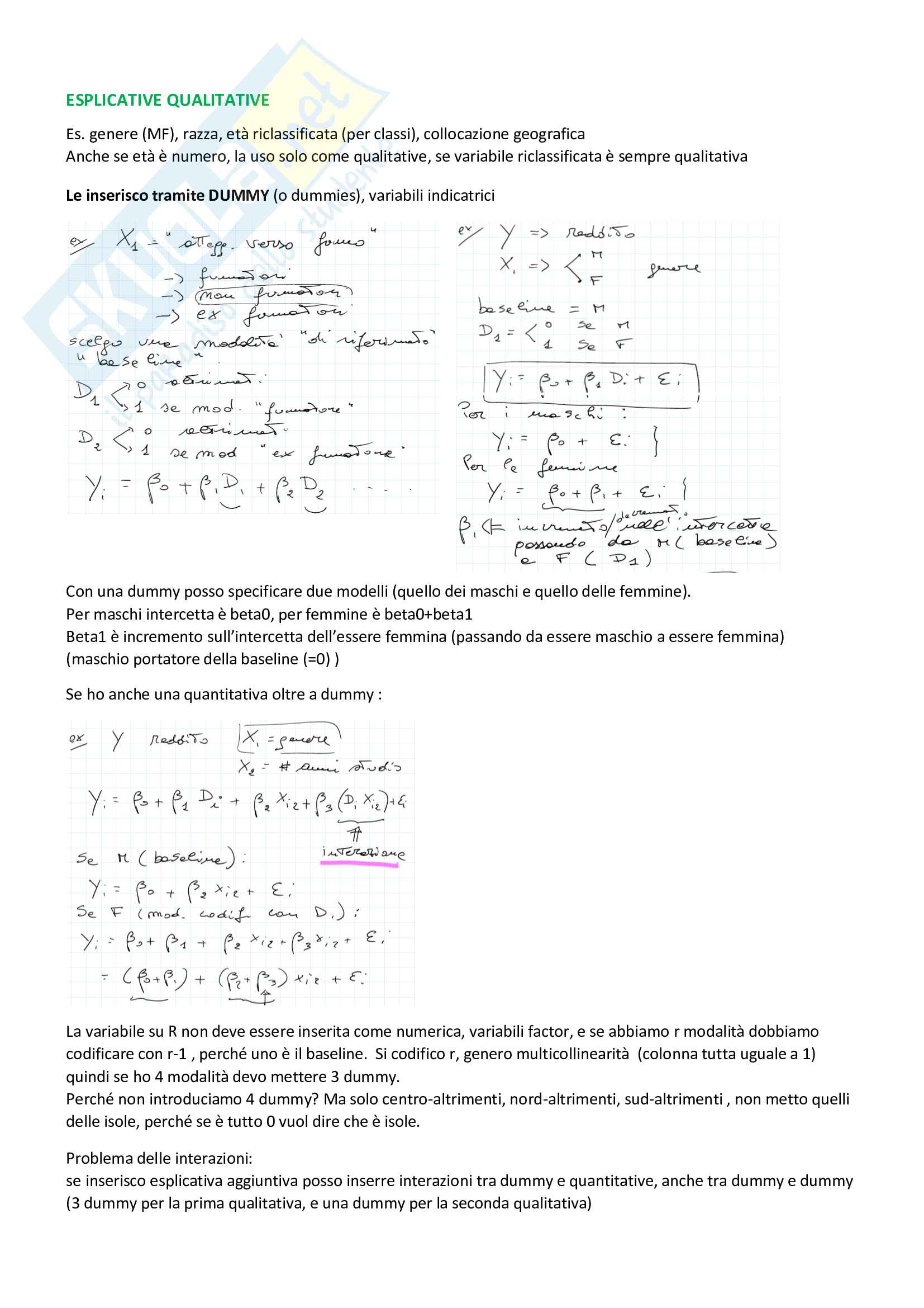 Appunti Modelli - Analisi statistica multivariata - teoria Pag. 31