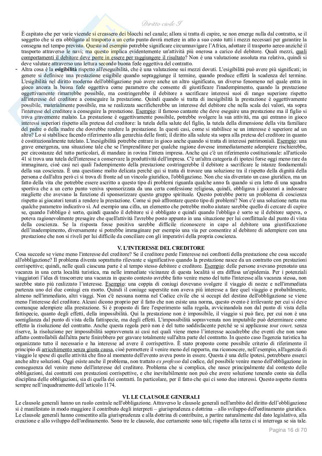 Diritto civile I  Pag. 16