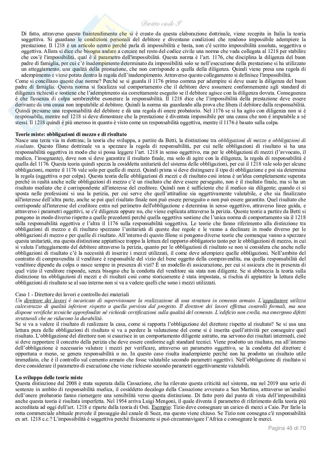 Diritto civile I  Pag. 46