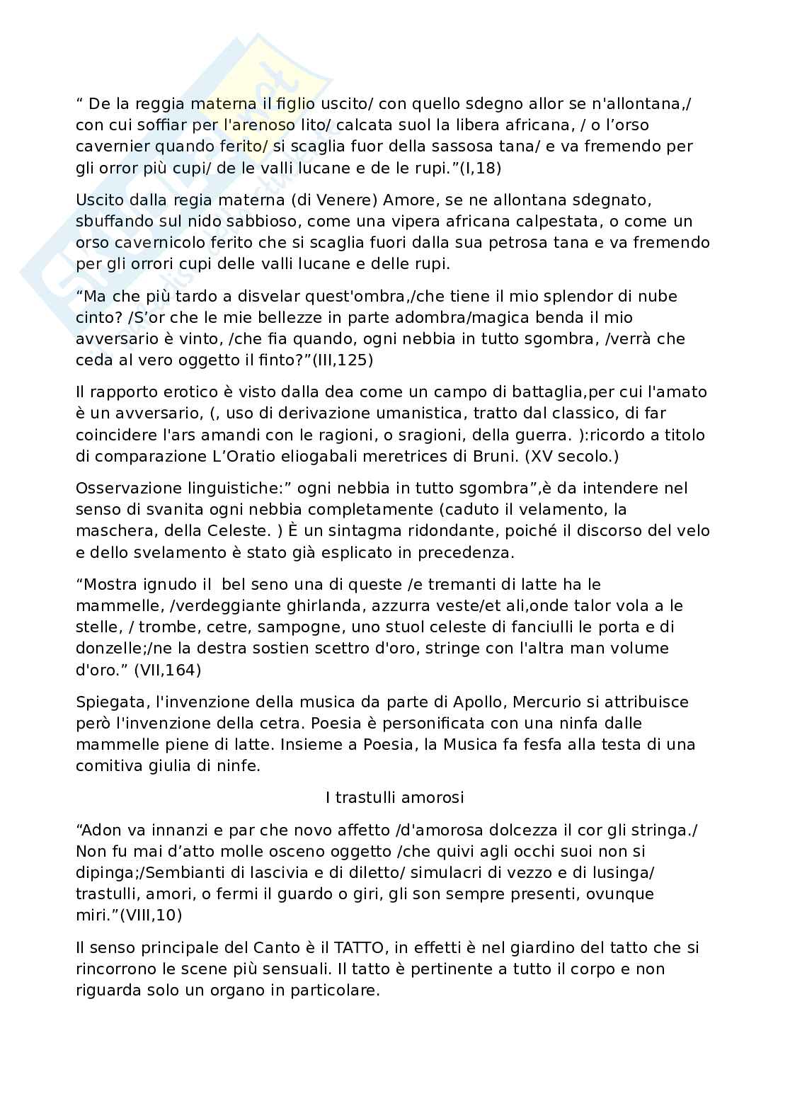 Appunti relativi ai video 3 e 4 di Letteratura italiana 2 Pag. 2