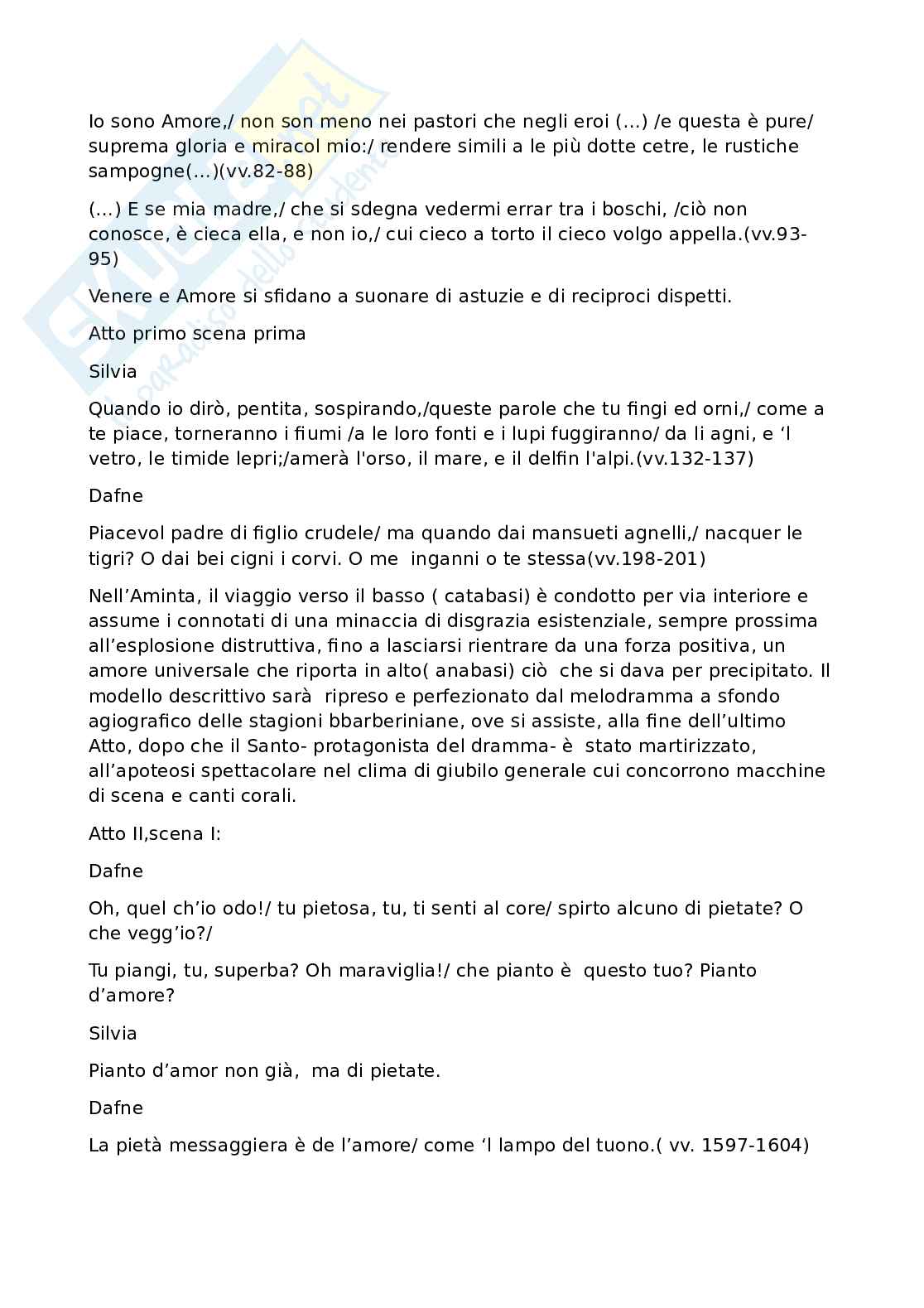 Appunti relativi ai video 3 e 4 di Letteratura italiana 2 Pag. 6