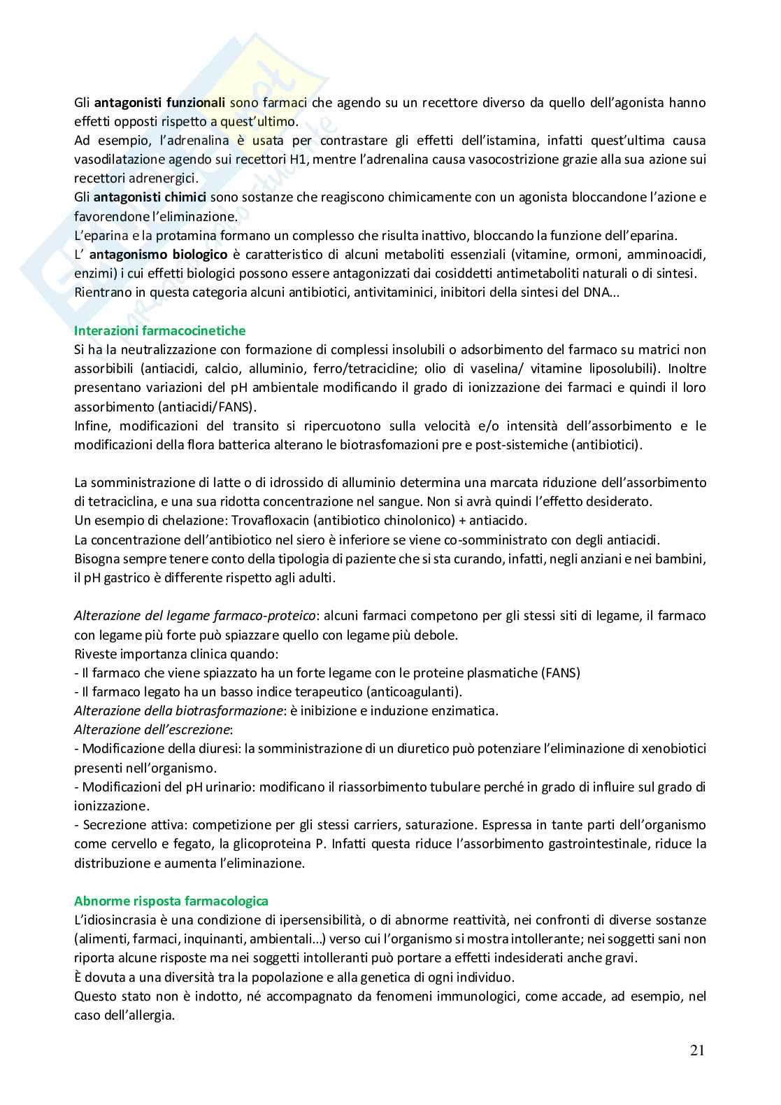 Appunti Farmacovigilanza  Pag. 21