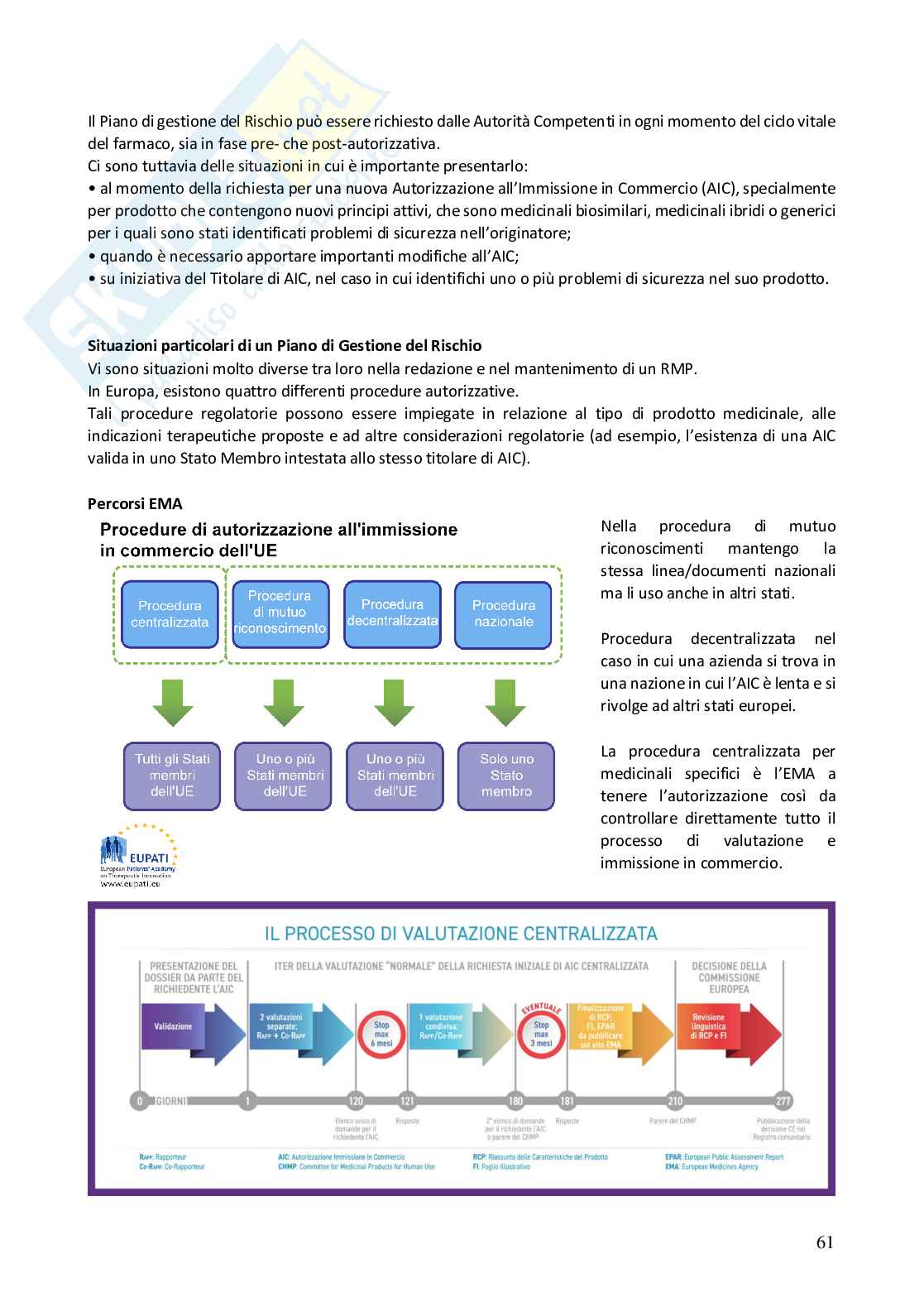 Appunti Farmacovigilanza  Pag. 61
