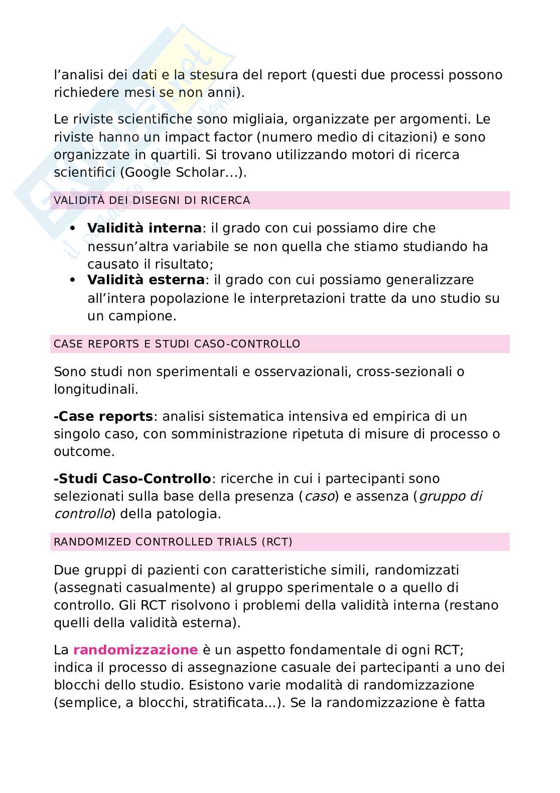 Appunti Psicologia clinica Pag. 6