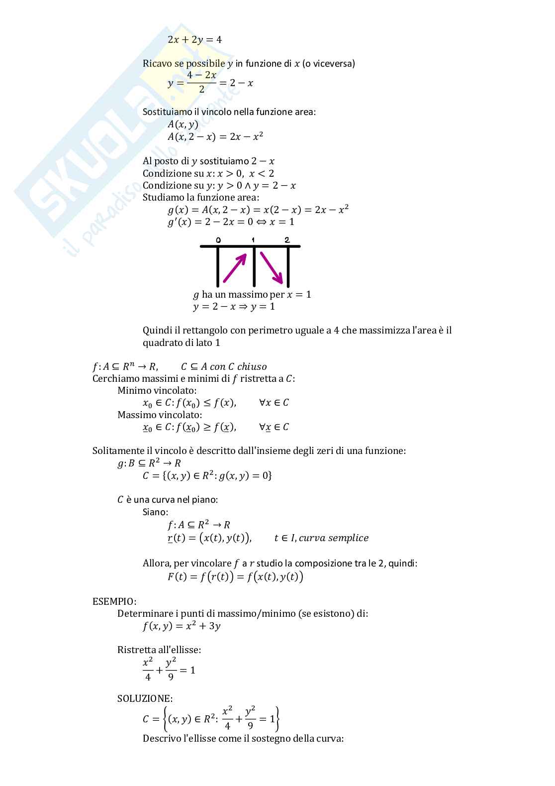 Appunti con domande e risposte riassuntive di preparazione all'esame di Analisi matematica 2 scritti a computer Pag. 41